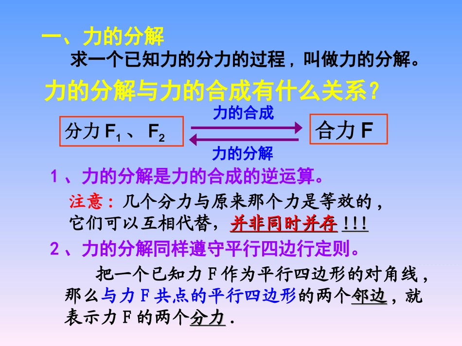 力的分解课件_第3页