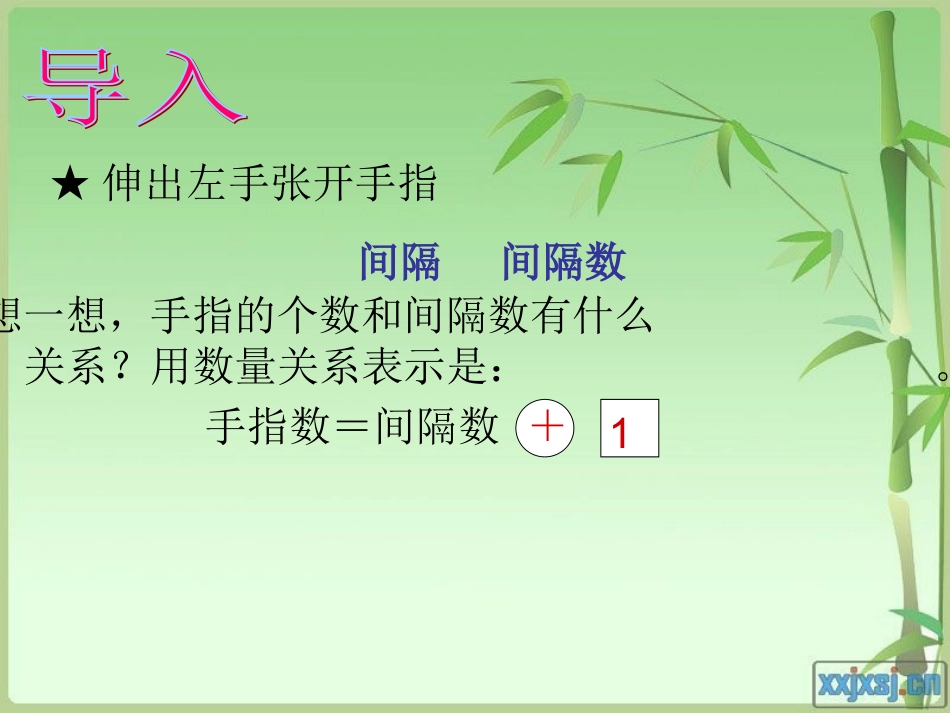 人教版五年级上册植树问题例1_第2页