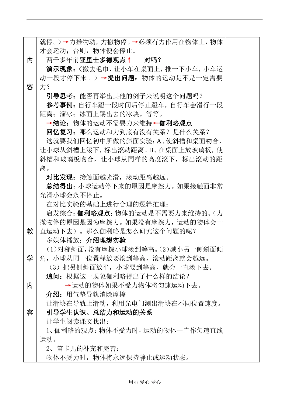 高一物理必修1 牛顿第一定律_第2页