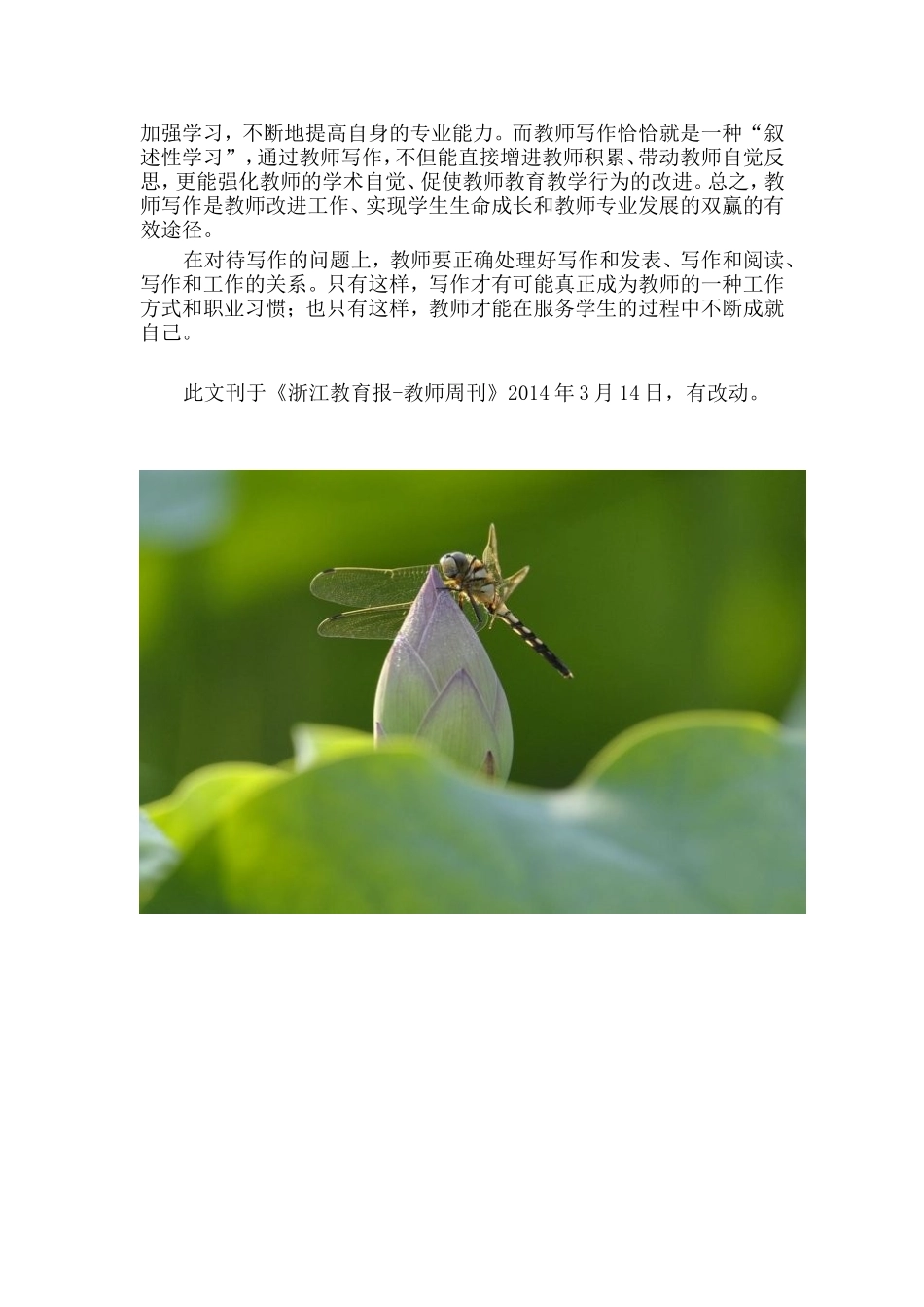 【师友佳作】写作：让教师成就自己_第3页
