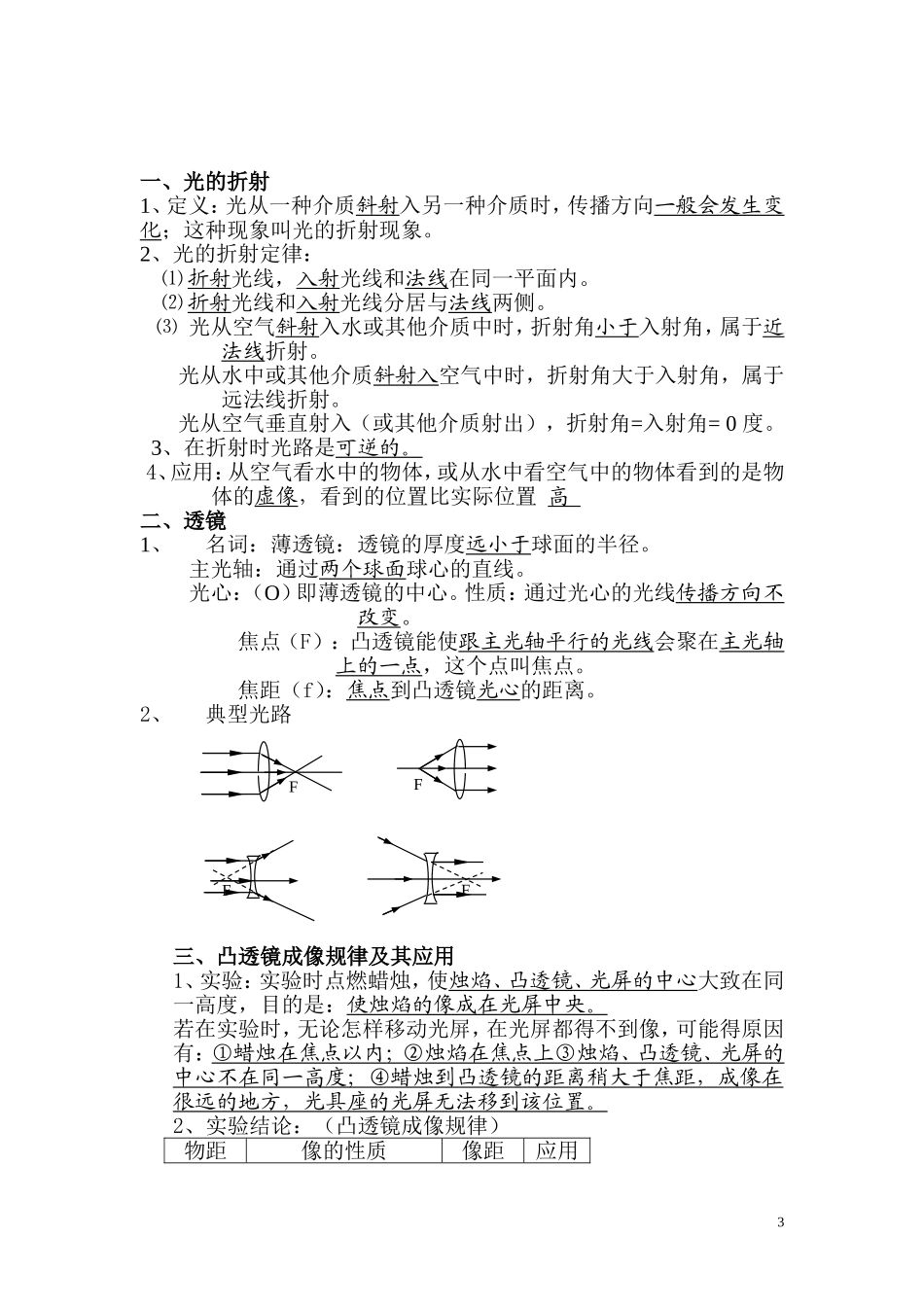初中物理的总复习提纲_第3页