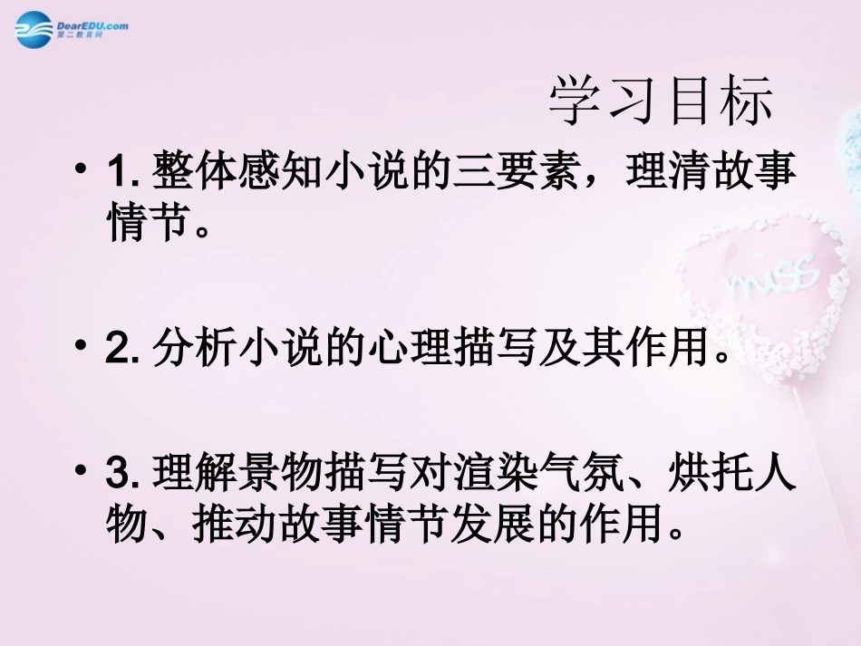 陕西省安康市紫阳县紫阳中学初中部九年级语文上册 10《孤独之旅》（第1课时）课件 新人教版_第3页