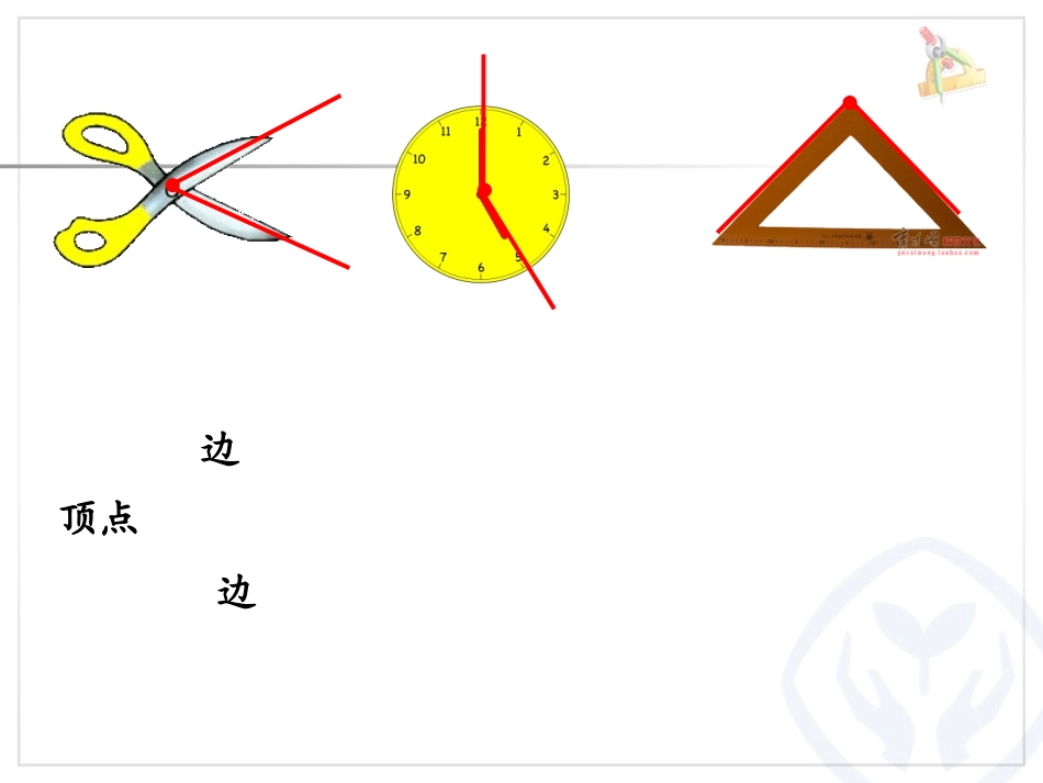 二年级数学上册第三单元角的初步认识：1角的特点　　第一课时课件_第3页