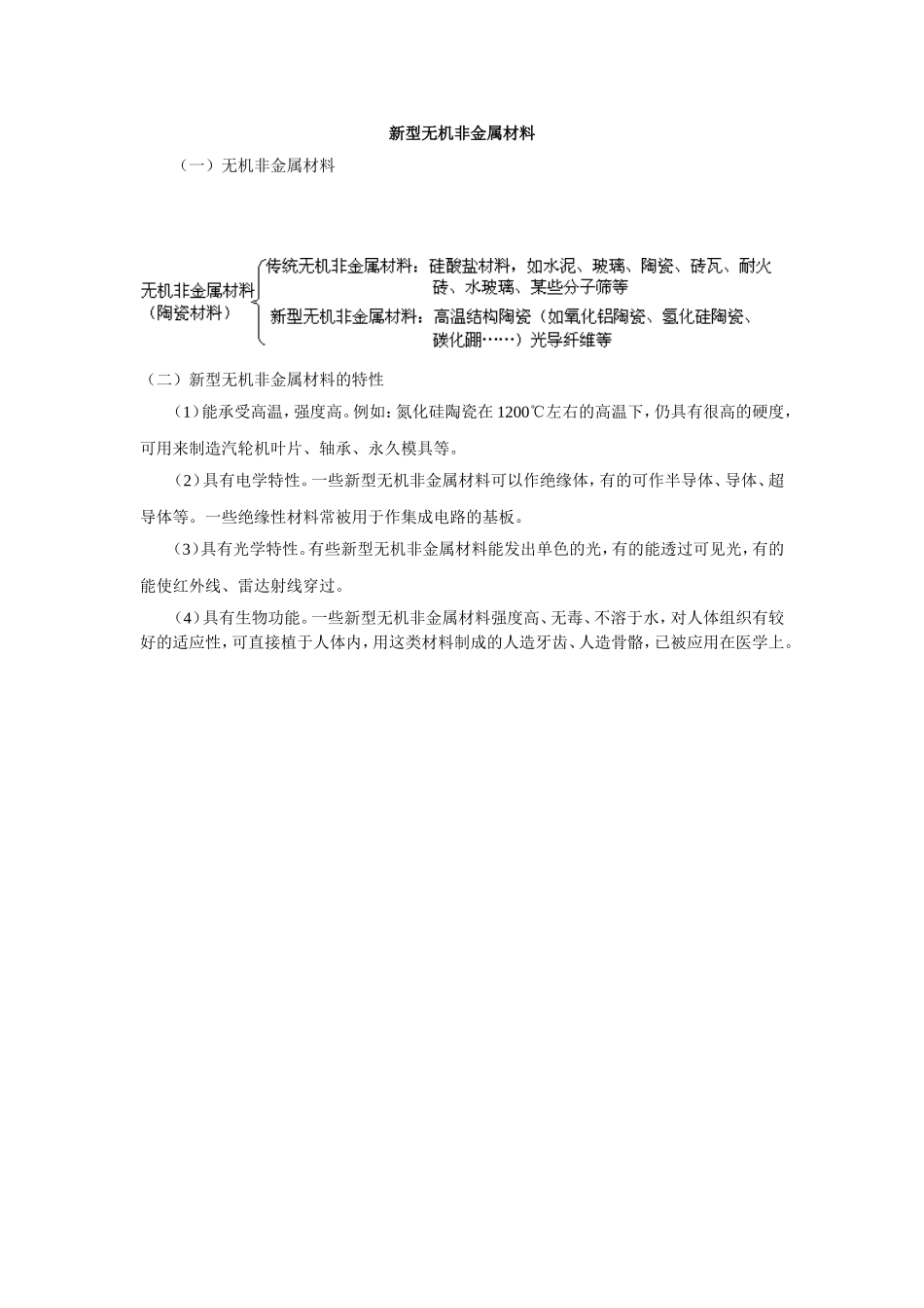 新型无机非金属材料_第1页