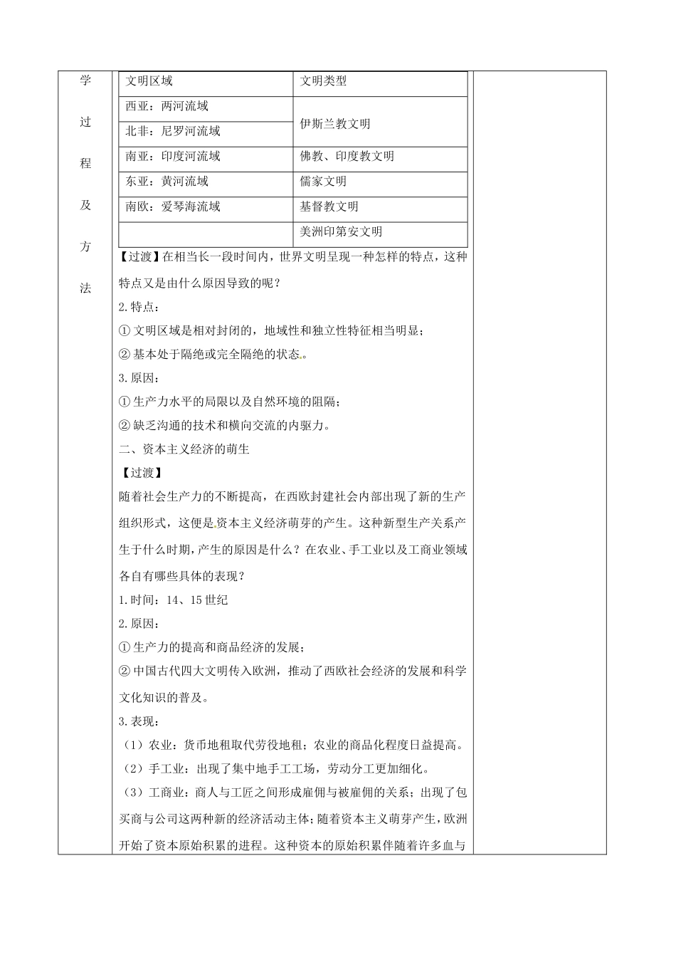 《开辟文明交往的航线》教案（2）_第2页