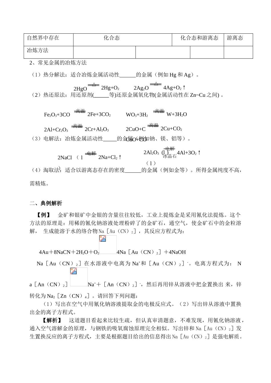 第27讲 金属元素概述_第2页