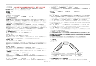 高中历史 七欧美资产阶级代议制的确立与发展二 美国1787年宪法教案 人民版必修1