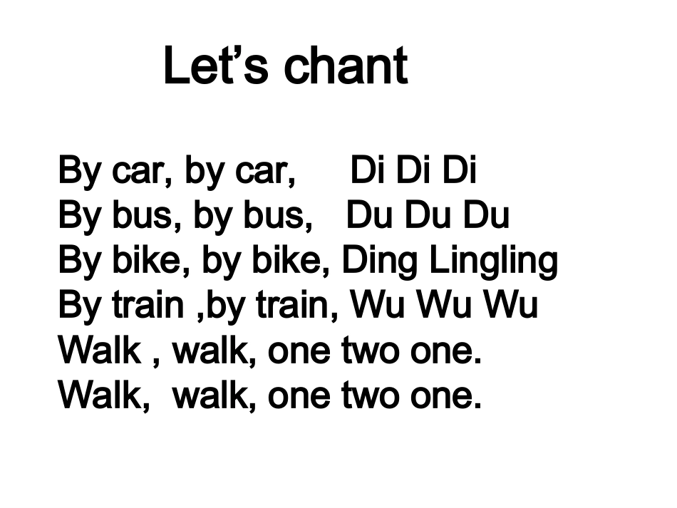 人教版六年级英语上：Unit2WaystogotoschoolPartB课件_第2页