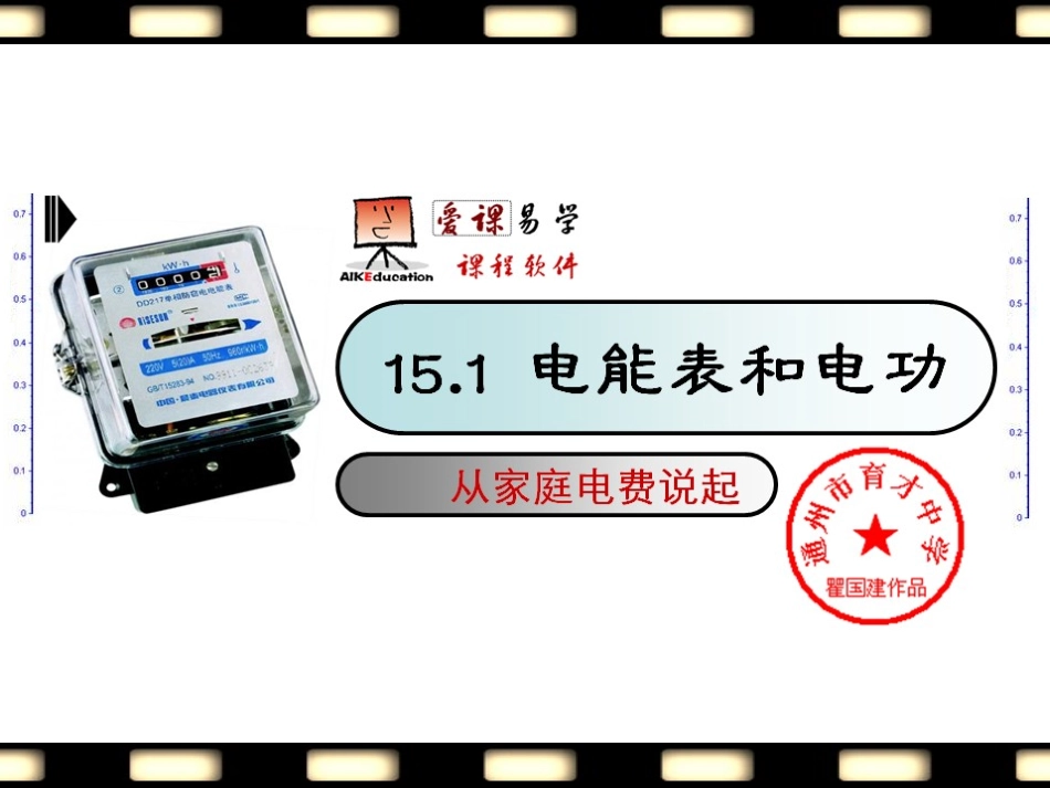 电能表和电功_第1页