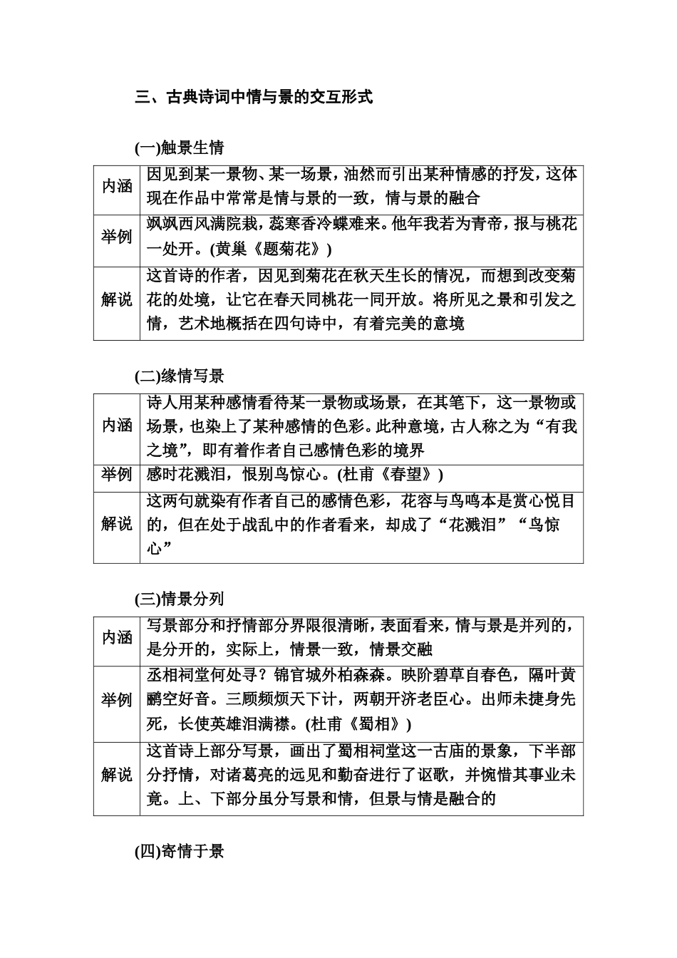 古诗词情与景_第1页