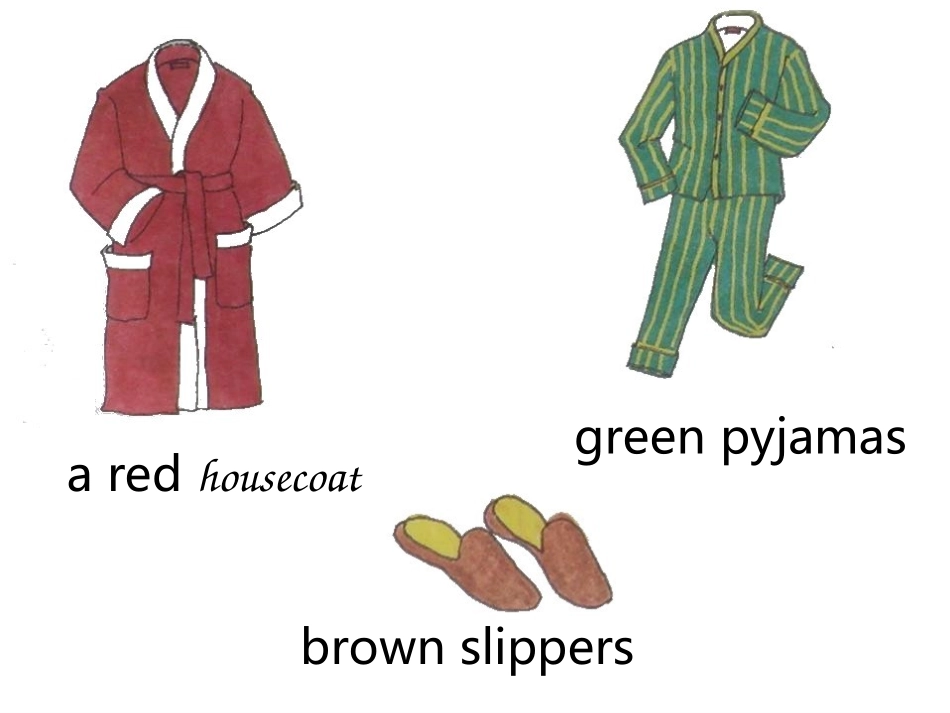 四年级英语第一课时课件_第3页