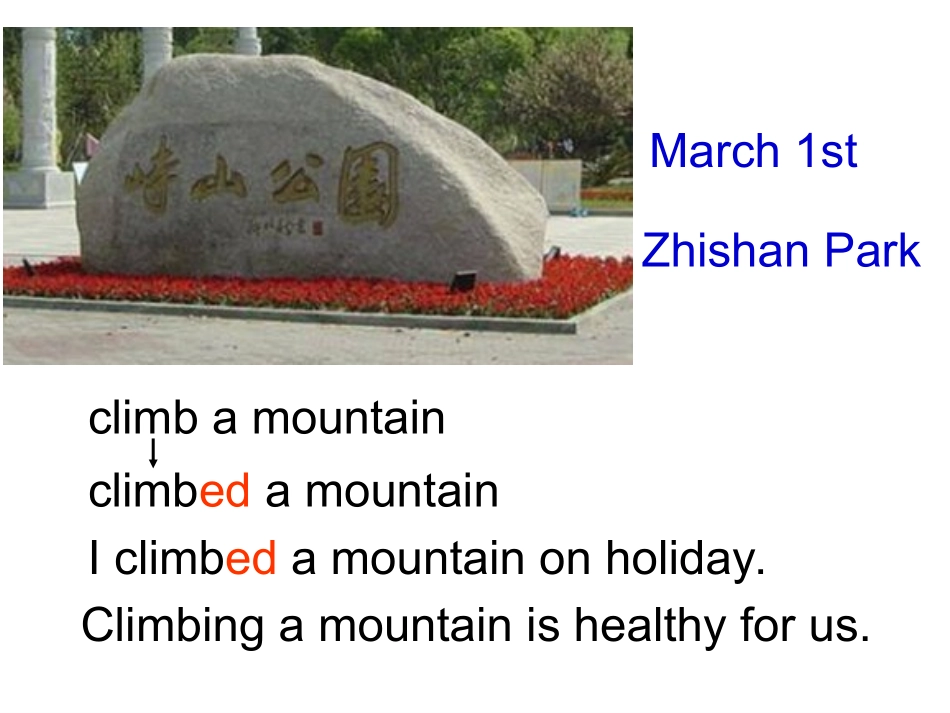 人教PEP版英语六年级下册《Unit4(1)》课件_第2页