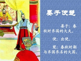 《晏子使楚》演示课件