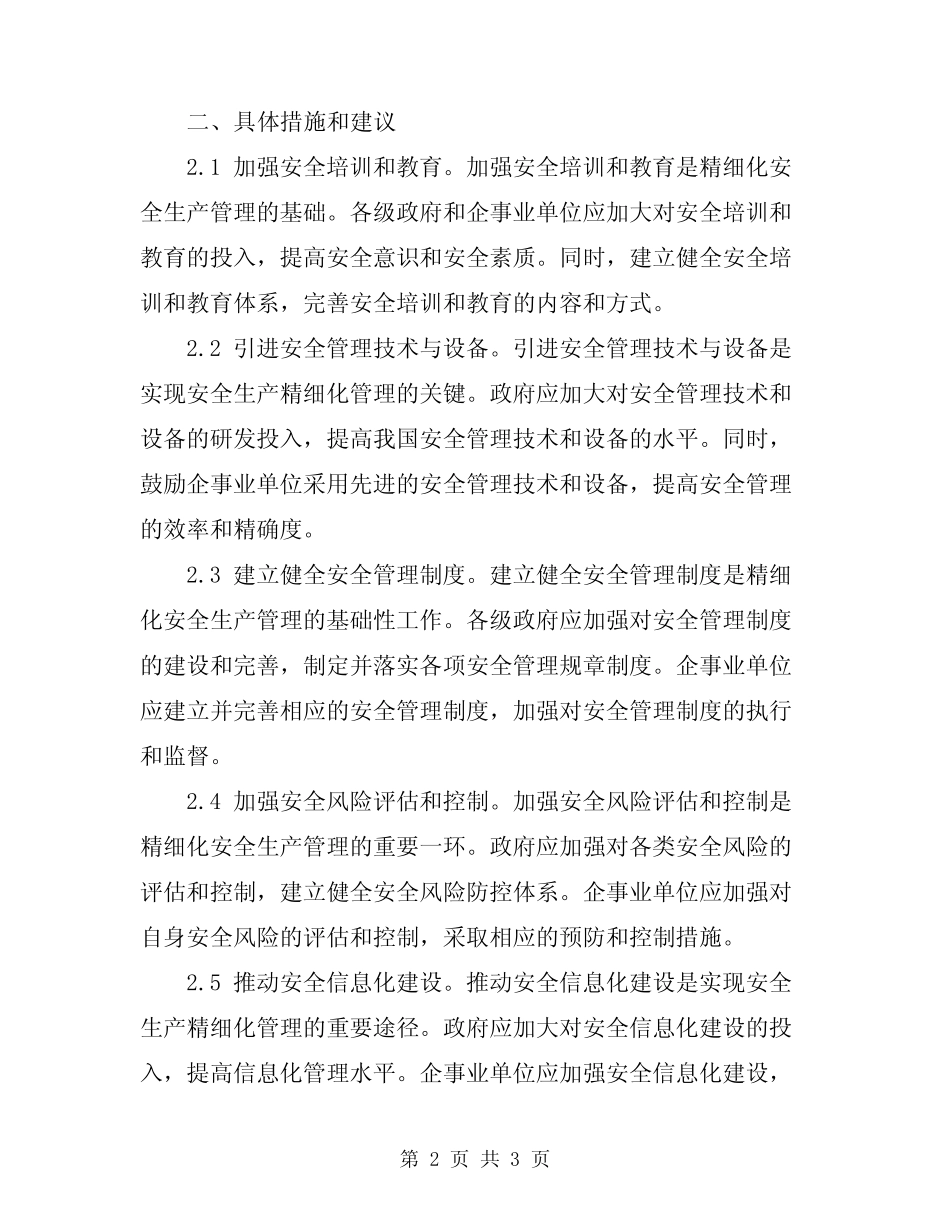2024年安全生产管理精细化 _第2页