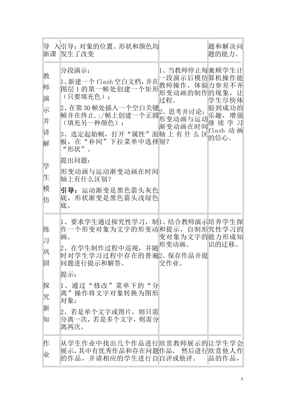 制作Flash形变动画集体备课_第3页