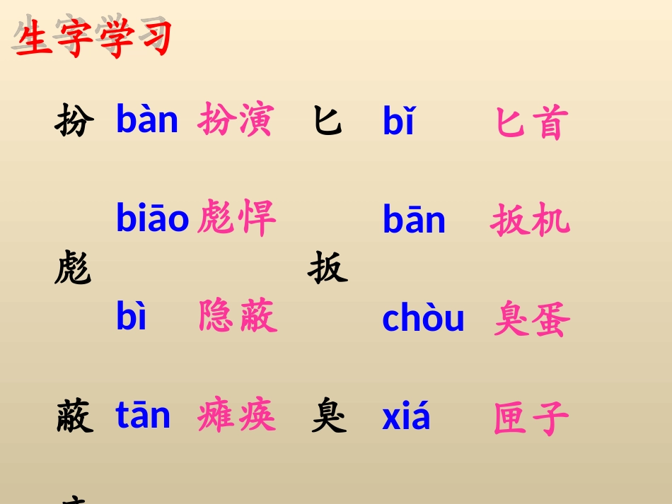 《杨子荣打虎》教学课件（简要参考）_第2页