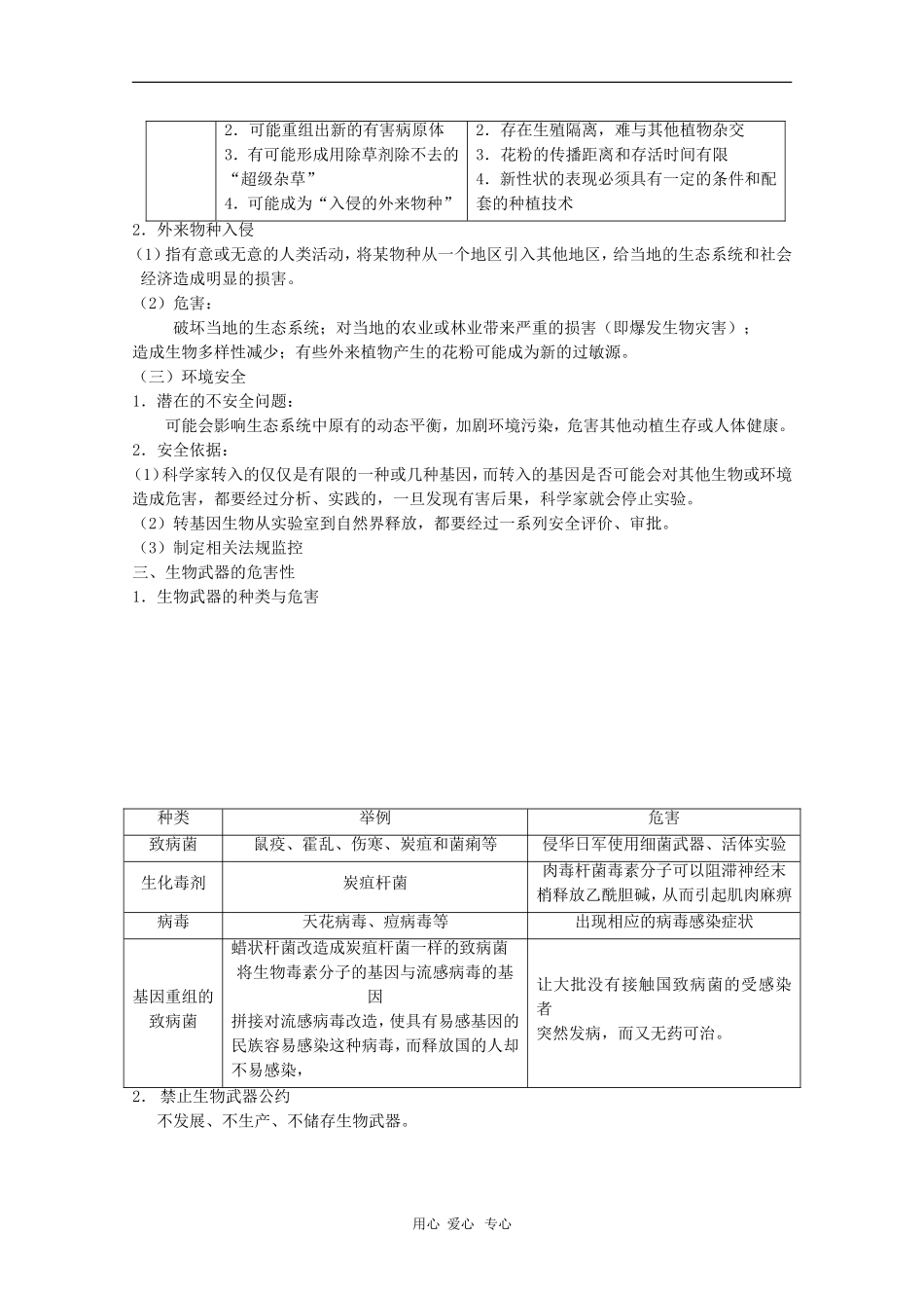 高中生物：1.2《基因工程的应用》学案（苏教版选修3）_第2页