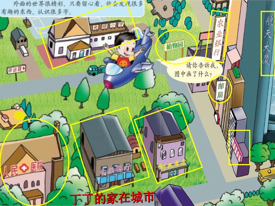 北师大版一年级语文上册《外面的世界》课件(修改)_第3页