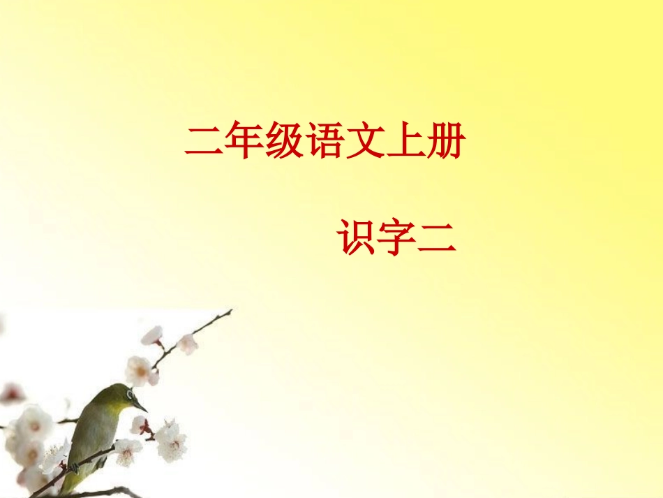 《识字二》课件_第1页