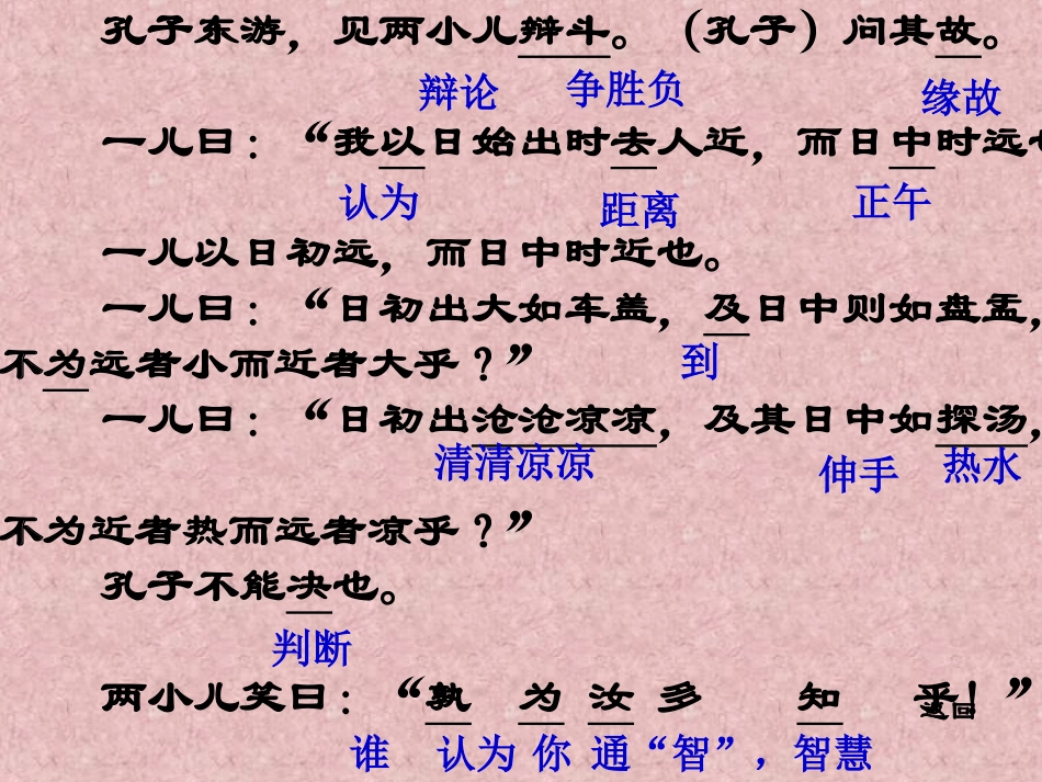 两小儿辩日PPT课件_第2页