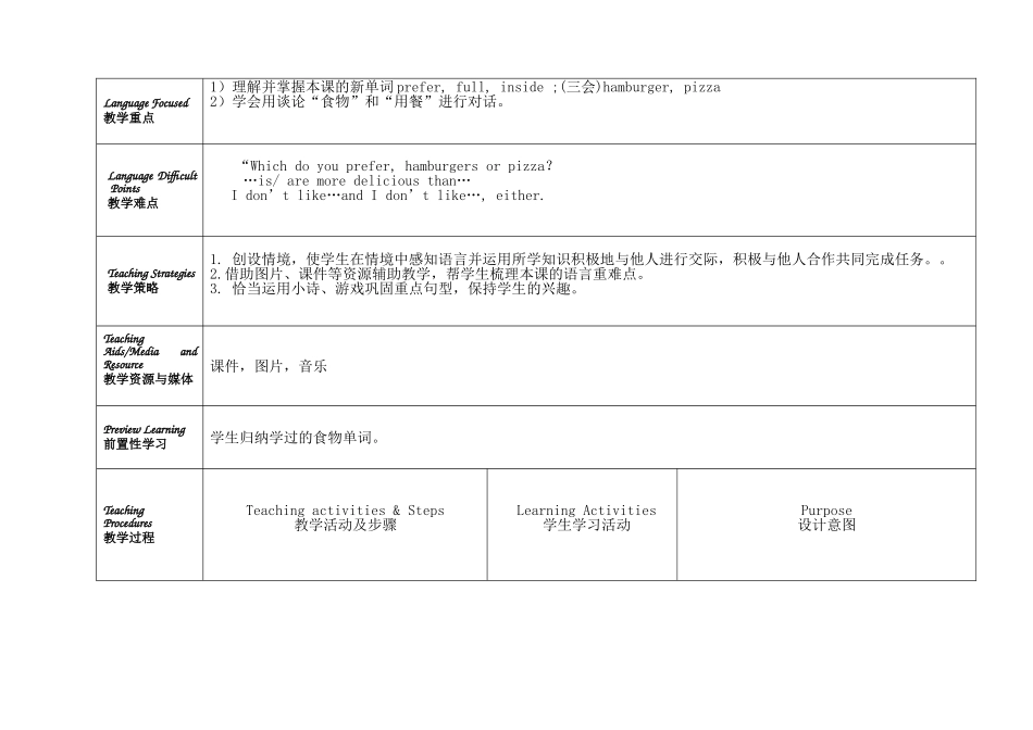 五年级下unit13公开课教案修改稿王苏妹_第2页