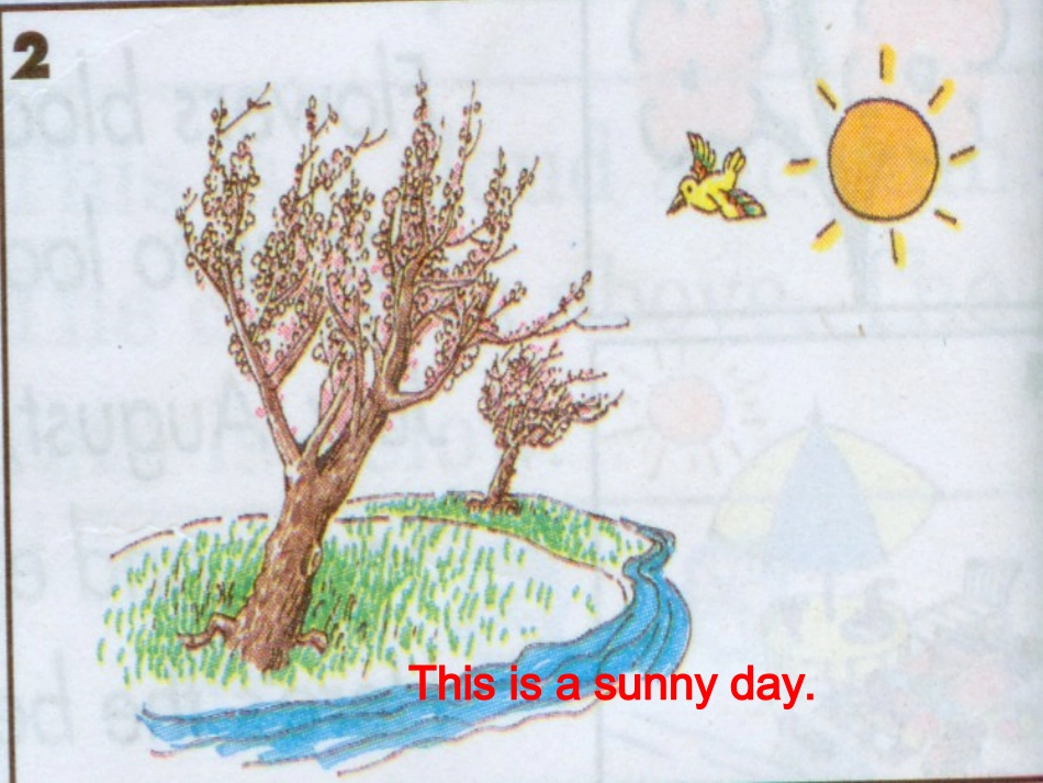 冀教版四年级下册英语Lesson11How's_the_weather_课件_第3页