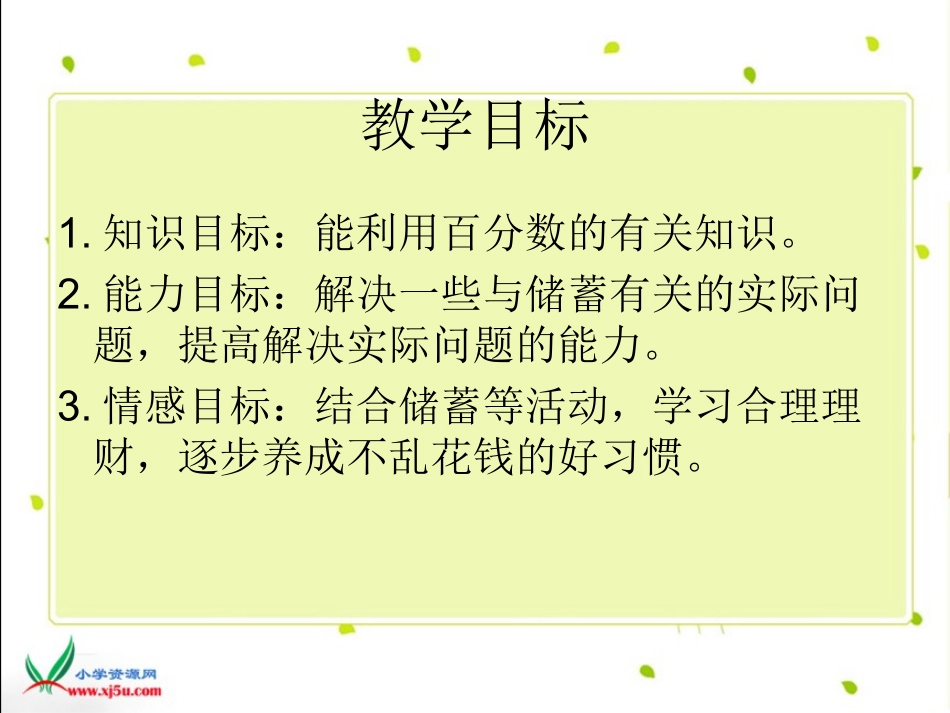 北师大版数学六年级上册《百分数应用(四)》课件_第2页