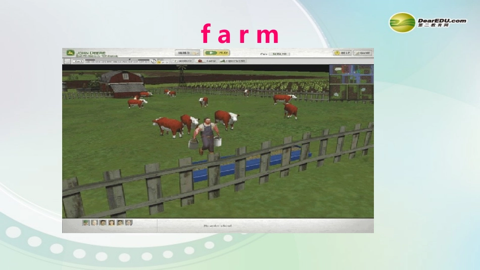 三年级英语下册_Lesson_1_On_the_Farm_课件_(新版)冀教版_第2页