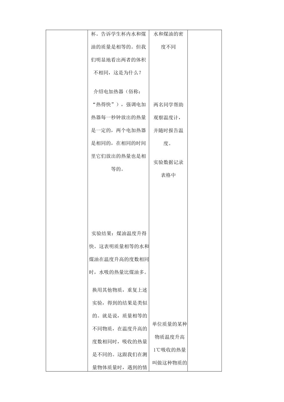 沪科版九年级物理物质的比热容1_第2页