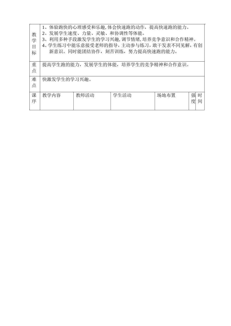 小学体育课教案_第3页