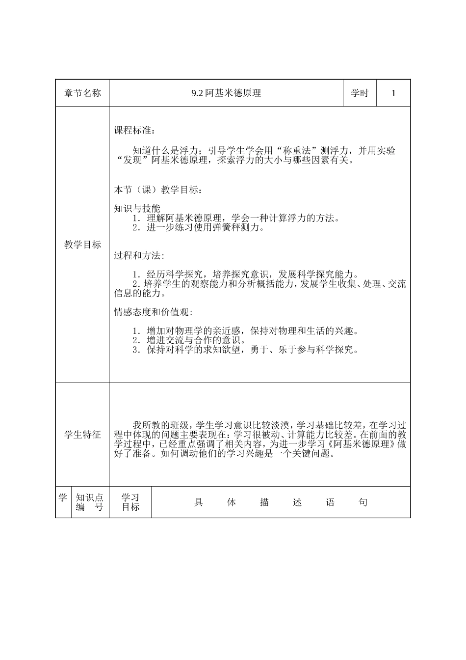 课堂教学设计表2_第2页