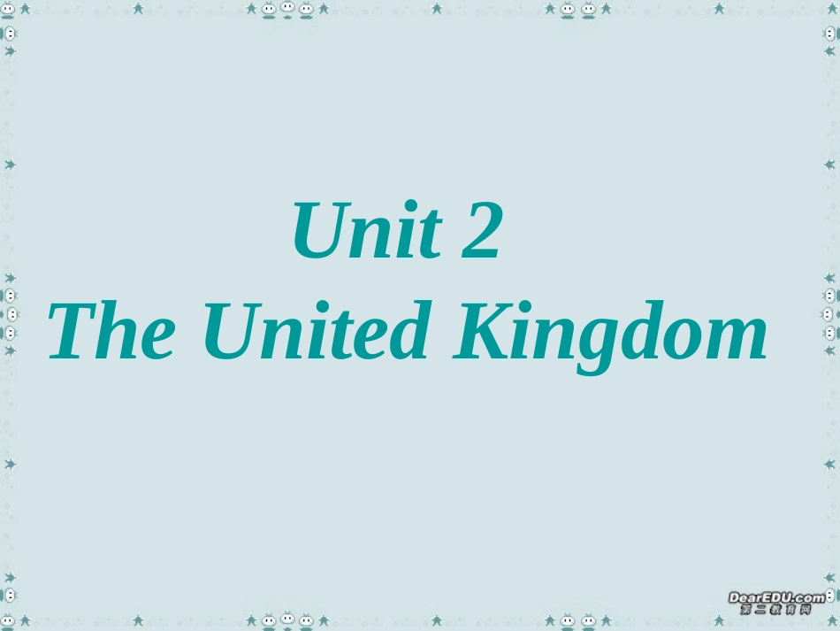 人教版新课标高二英语必修五Unit_2_The_United_Kingdom课件_第1页