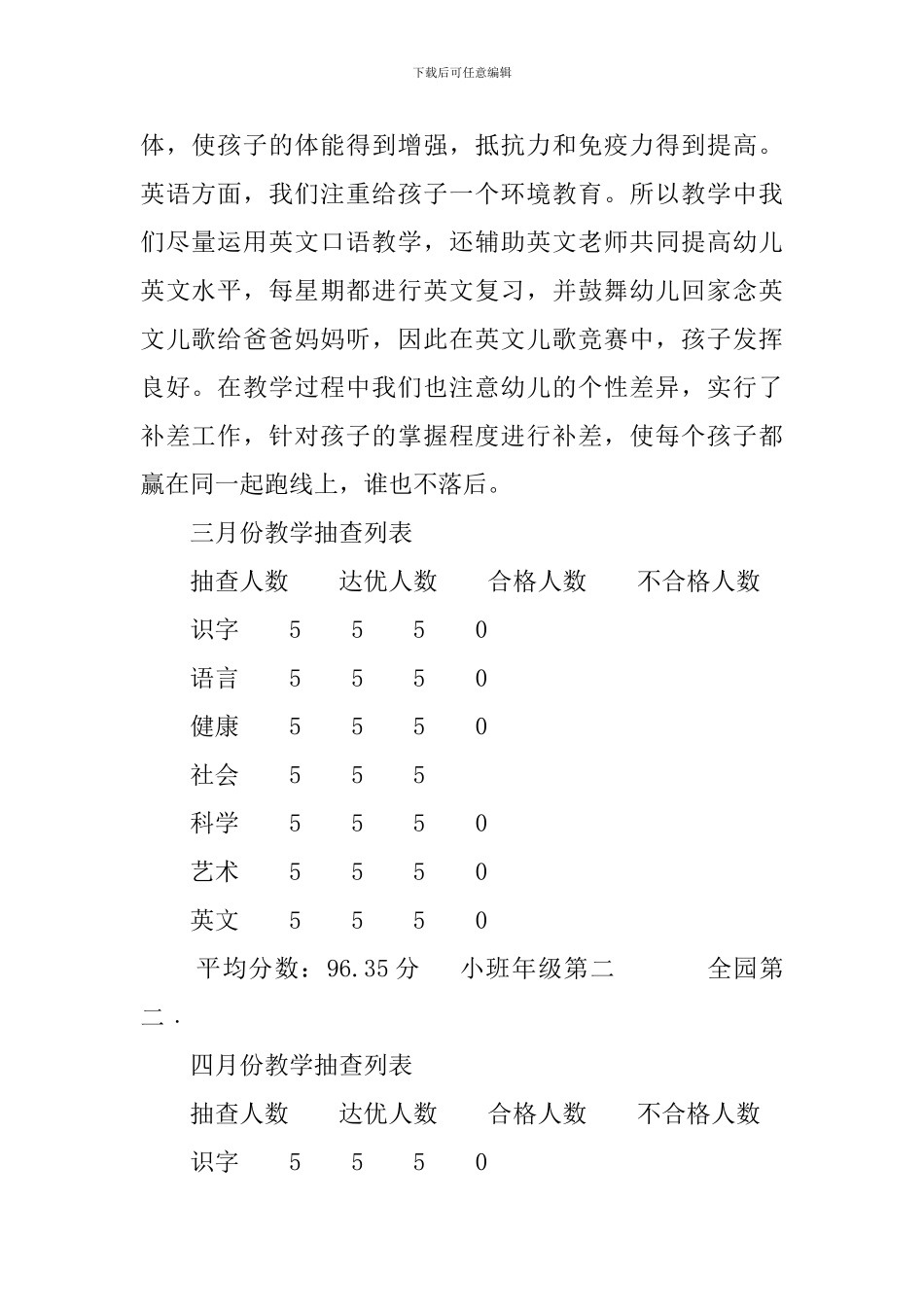 小三班工作总结_第2页