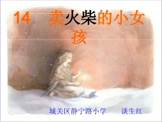 课件卖火柴的小女孩谈生红