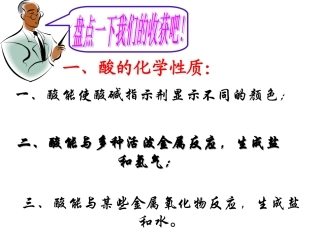 酸、碱、盐的化学性质