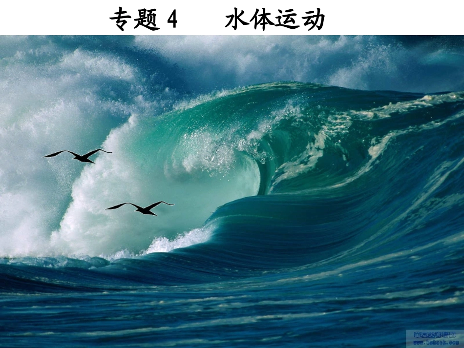 专题4水体运动_第1页