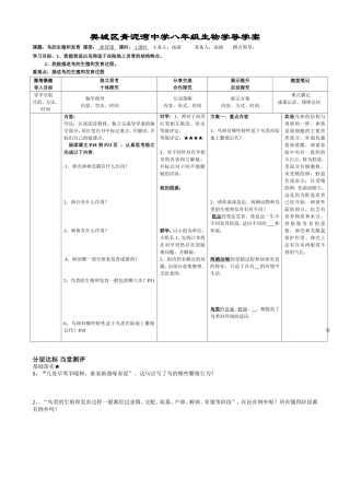 鸟的生殖和发育F