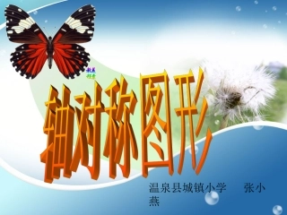 小学二年级轴对称图形课件