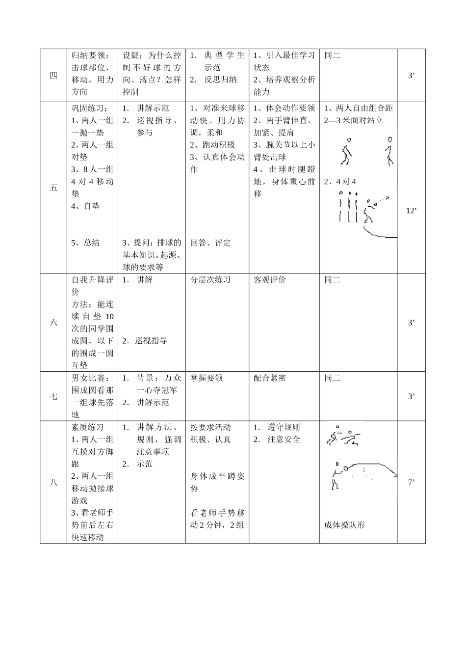 《排球》教学设计_第2页