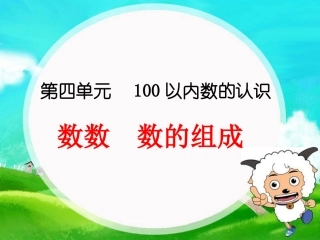 数的组成课件