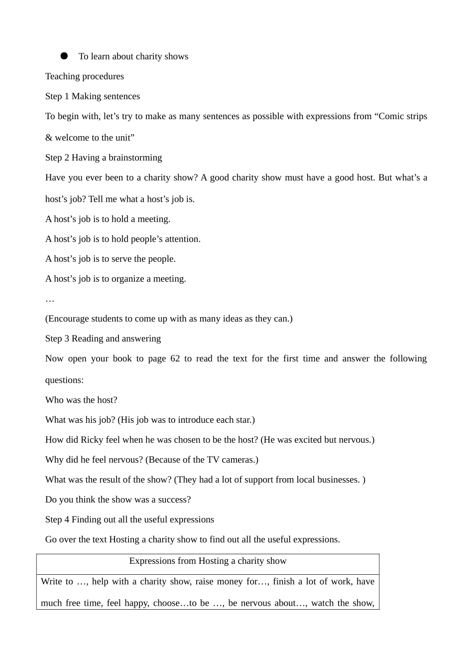 牛津版八年级英语Unit 4 A charity show--Reading I [ty]_第2页