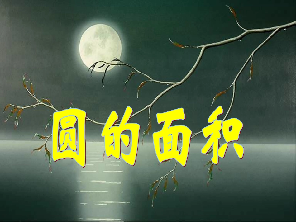 圆的面积韩强孝_第2页
