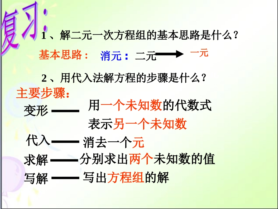 二元一次方程组的解法加减消元法p_第2页