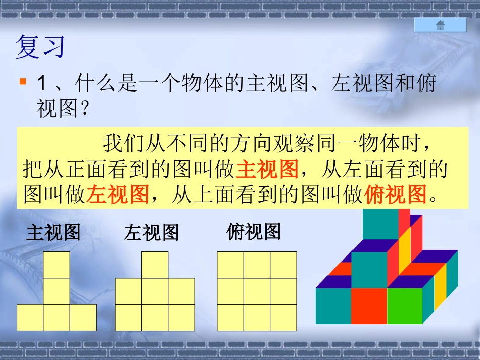 初三数学《视图与投影》PPT课件_第2页