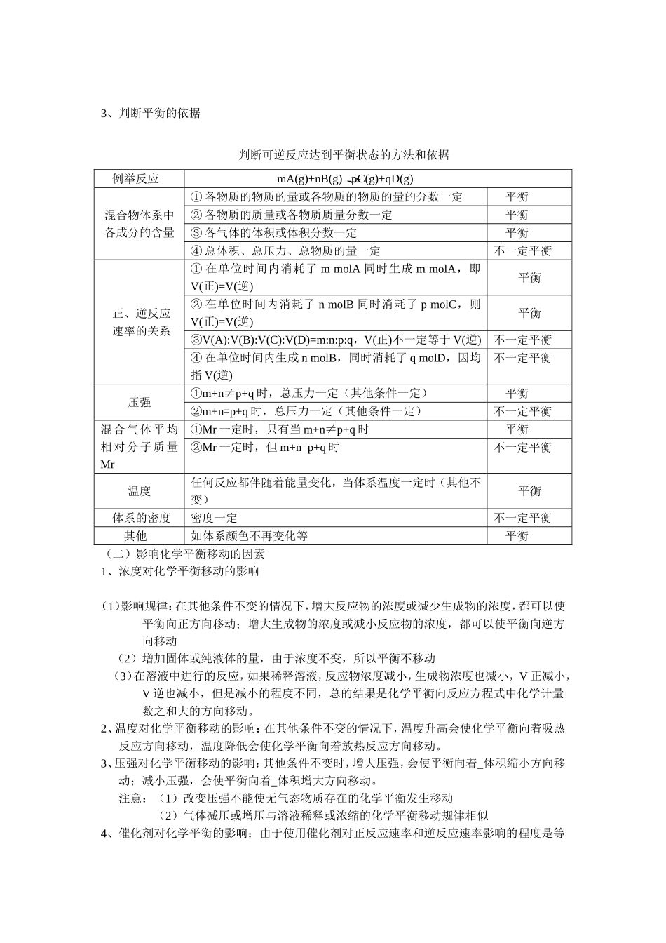高二化学必修四复习提纲_第3页