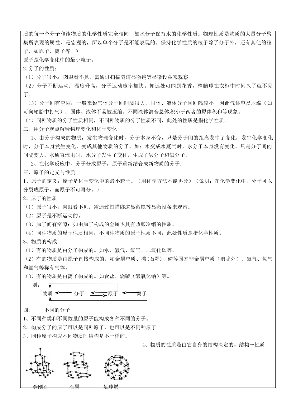 浙江省中考科学讲义复习 八年级科学部分 化学总复习 浙教版-浙教版初中九年级全册自然科学教案_第2页