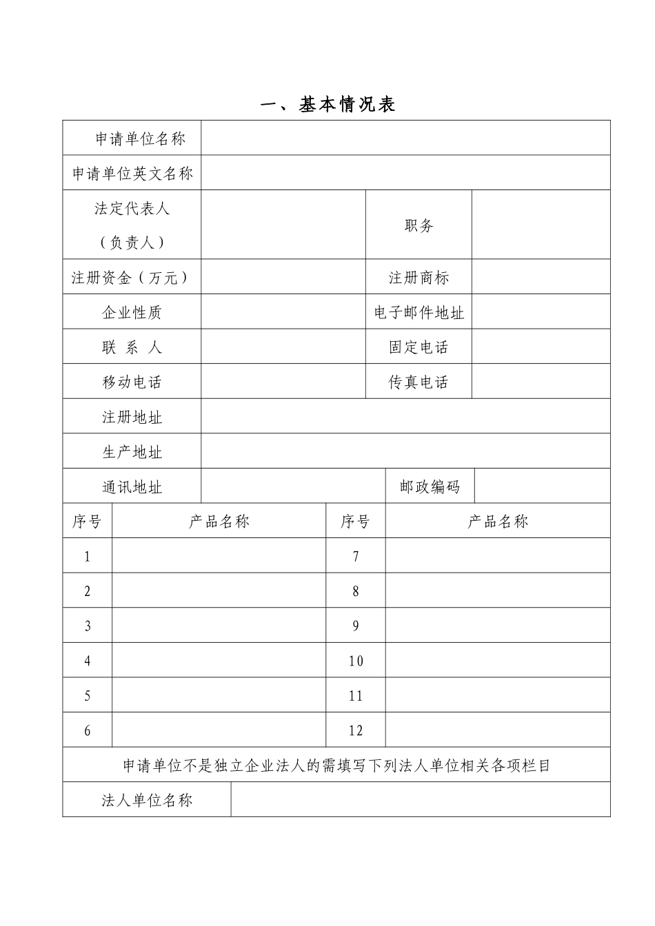 2特种劳动防护用品安全标志换证申请书_第3页