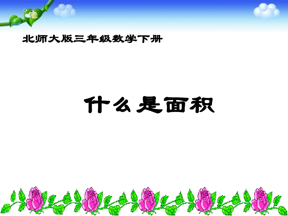 《什么是面积》_第1页