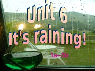 七年级英语下册《Unit7_It’s_raining_Section_A》课件