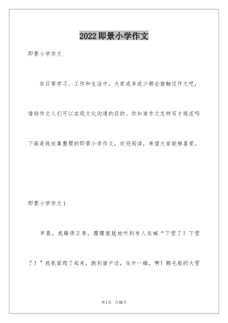 2024即景小学作文_2